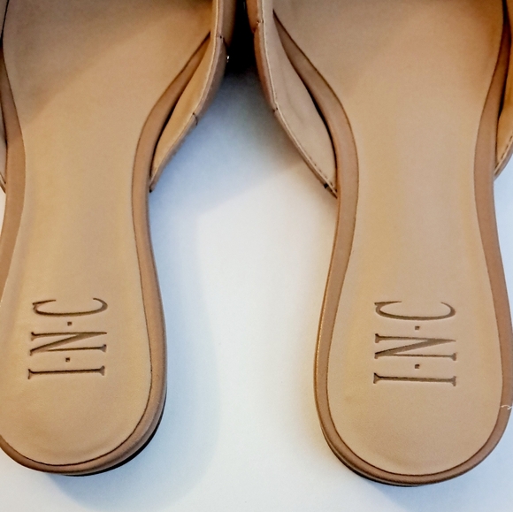 MACYS INTERNATIONCONCEPT, INC SHOES. MULES LIGHT BROWN, 7.5 US. NEW WITHOUT TAG. - Picture 4 of 11